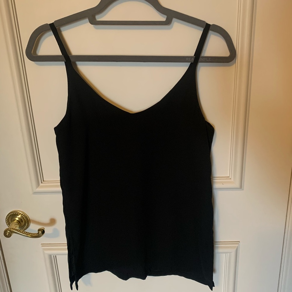 Black V-Neck Cami